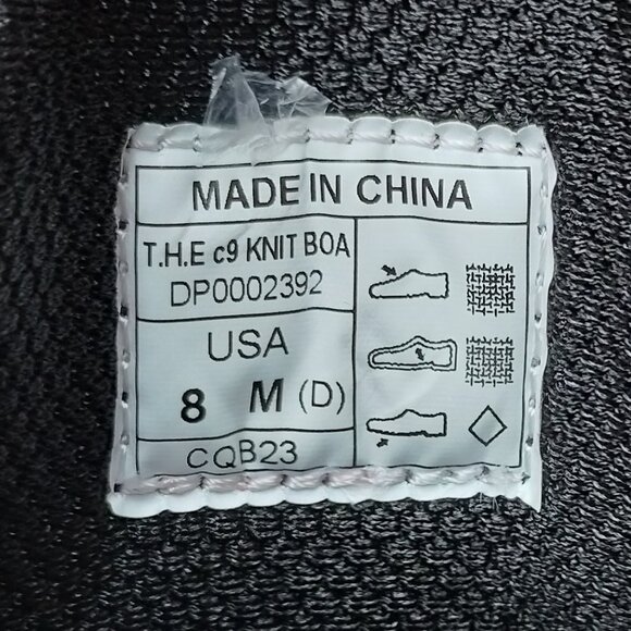 NWT Dexter Mens Size 8 THE C9 Knit BOA Black Red Black Bowling Shoes - Picture 15 of 15